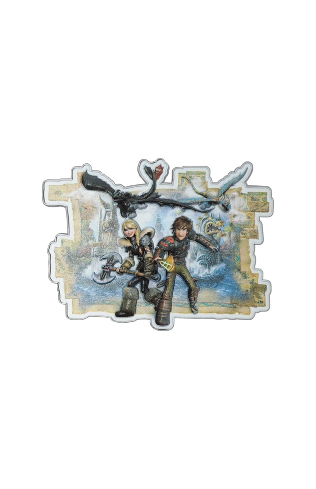 Image for How To Train Your Dragon Isle of Berk Map Magnet from UNIVERSAL ORLANDO