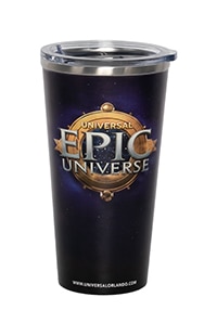 Epic Universe Logo Freestyle Steel Tumbler