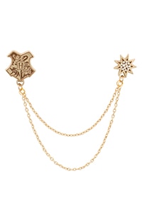 Hogwarts™ Crest Collar Chain Pin