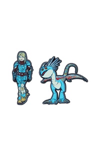 How To Train Your Dragon Astrid & Stormfly Pin Set