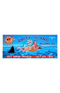 Jaws "Amity Island Welcomes You" Wall Decor
