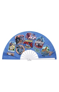 Universal Studios Collage Hand Fan